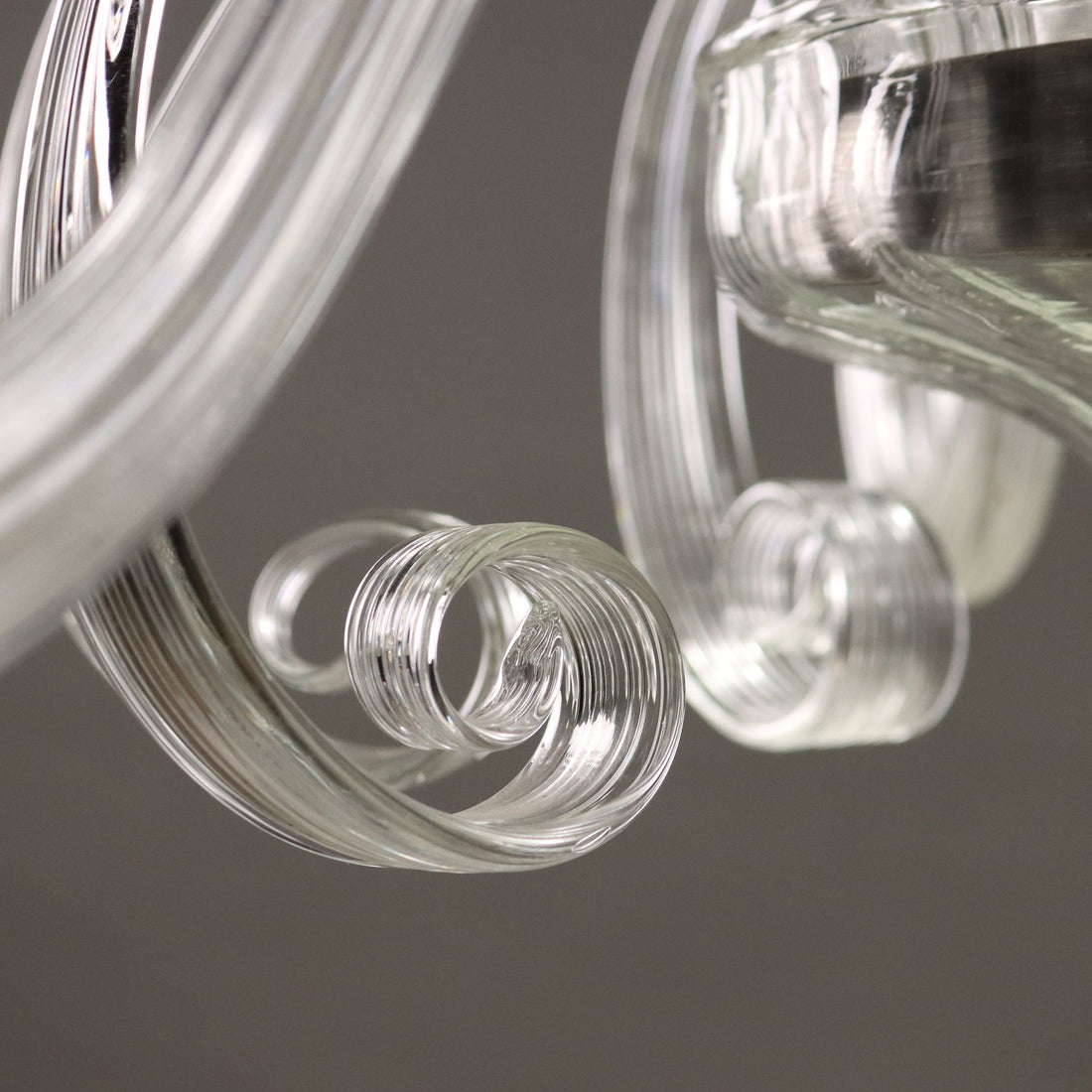 Antique Chandelier Blown Glass 12 Lights Venice Italy XX Century - Murano, XX Century | Modernism  Lighting