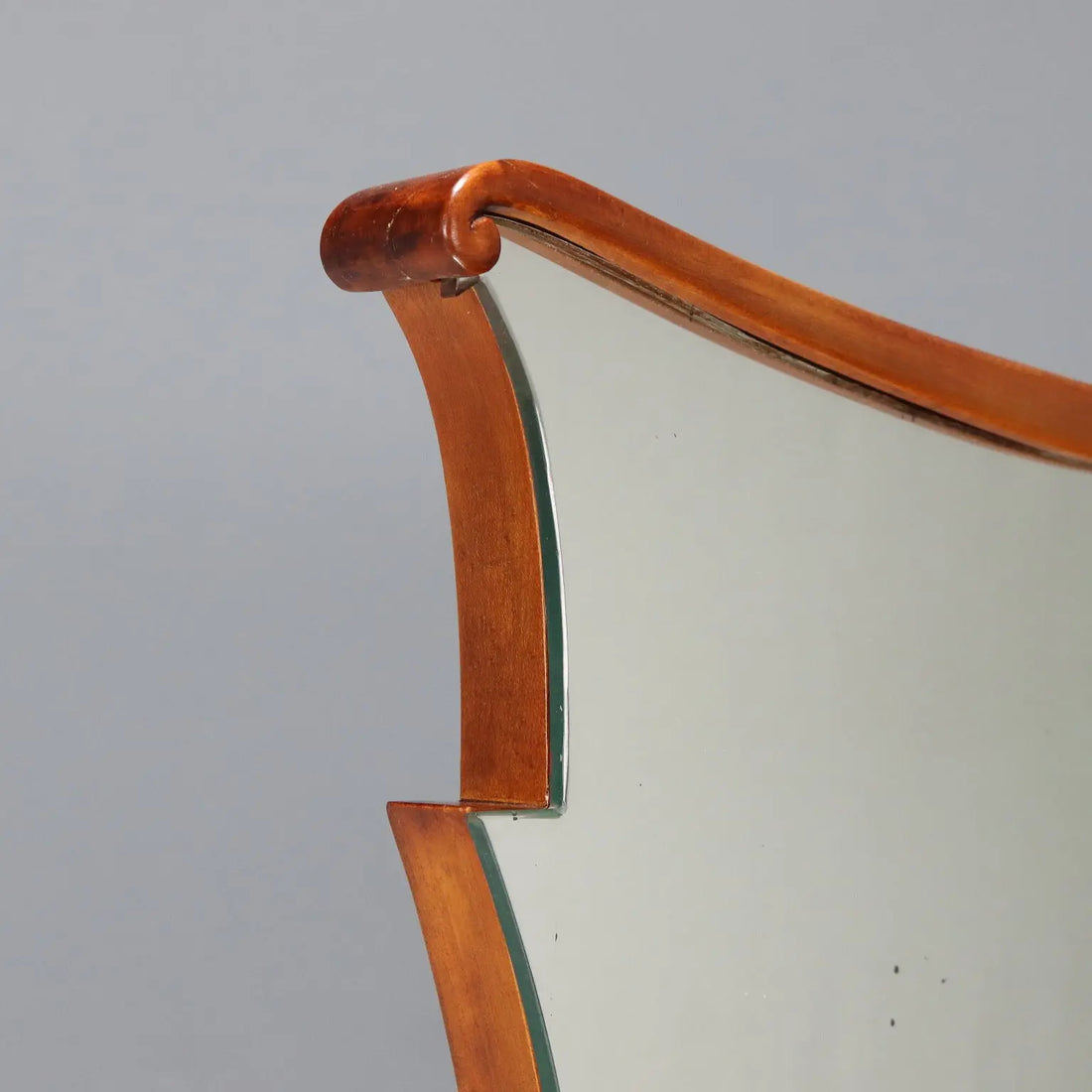 Vintage Dressing Table Painted Mahogany Mirror Italy XX Century | Modernism | Complete Furniture
