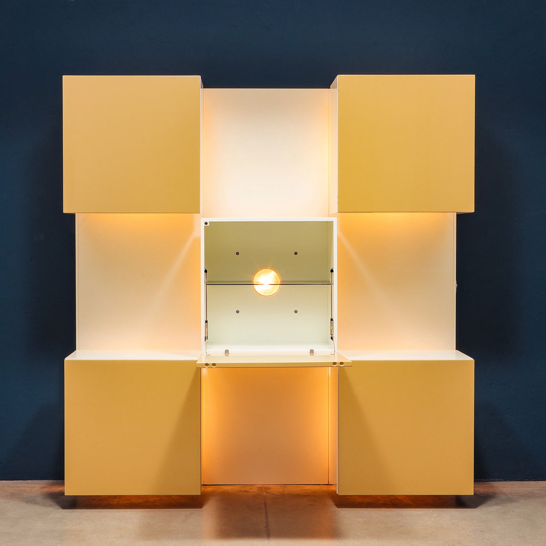 Acerbis Life Bookcase Design Roberto Monsani Vintage Italy 1980s | Modernism | Bookcases