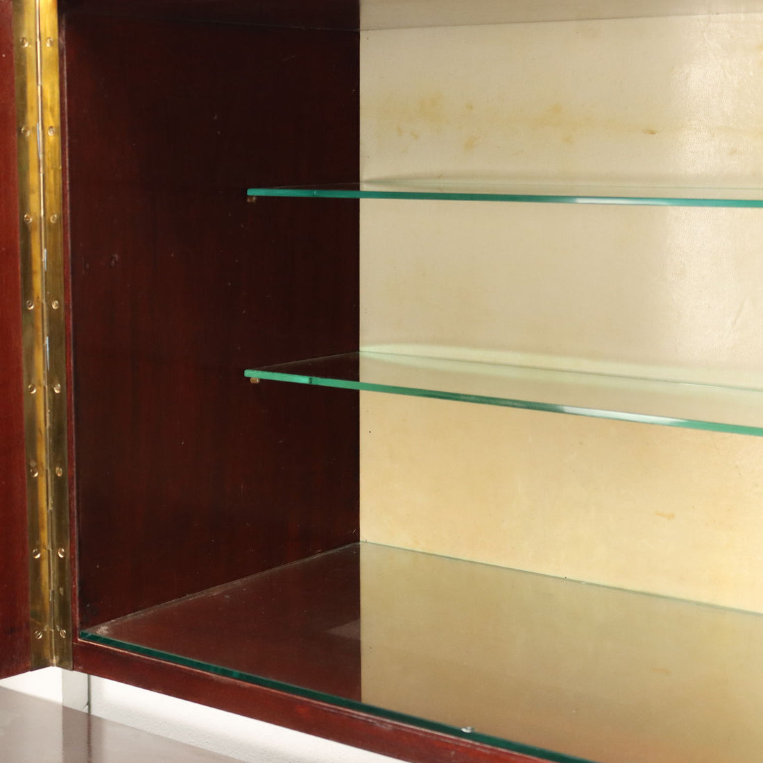 Vintage Wall Cabinet Beech Veneer Italy 1960s | Modernism  Bookcases