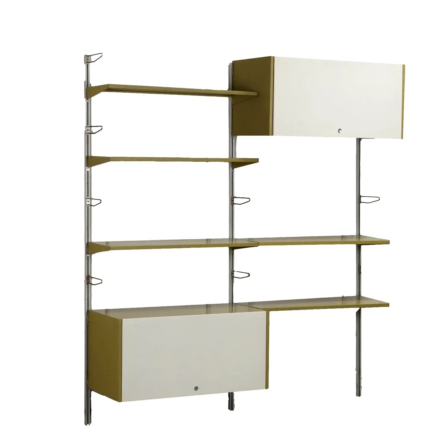 Vintage 1960s Bookcase ICF De Padova CSS Design G. Nelson | Modernism | Bookcases
