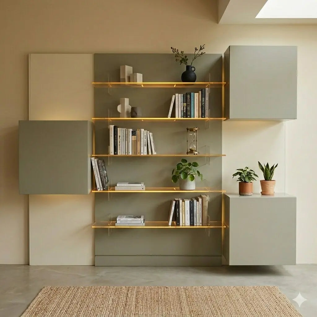 Acerbis Bookcase, 1980s - Design by Monsani