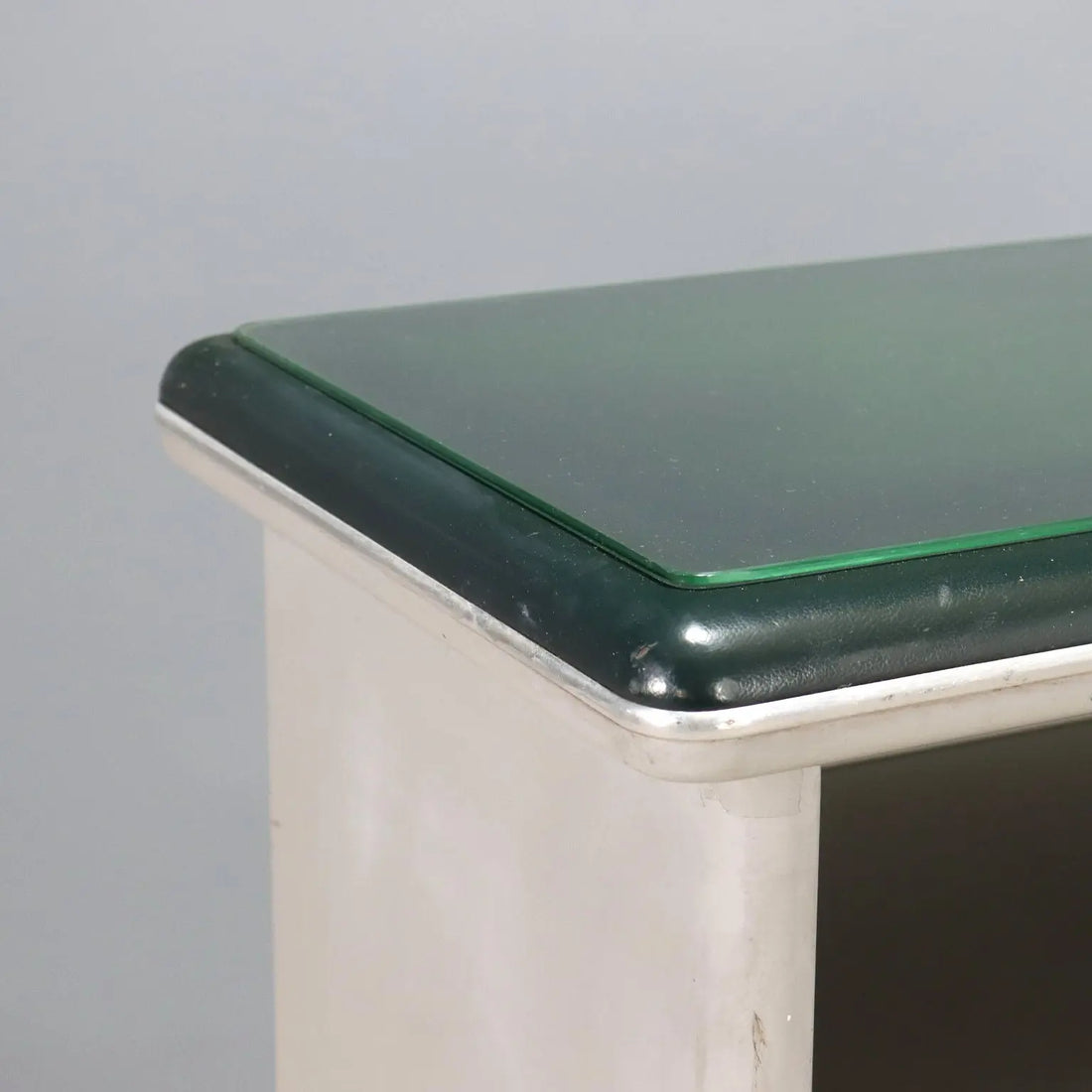 1960s Metal Bookcase with Adjustable Shelves