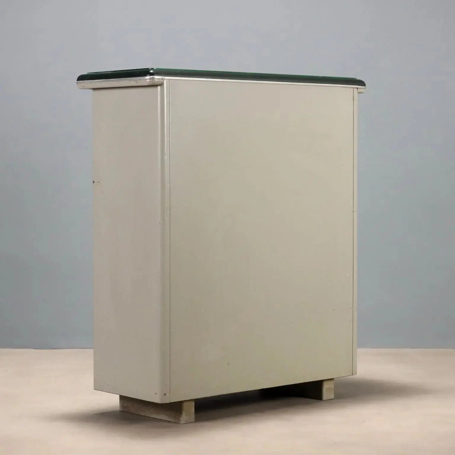 1960s Metal Bookcase with Adjustable Shelves