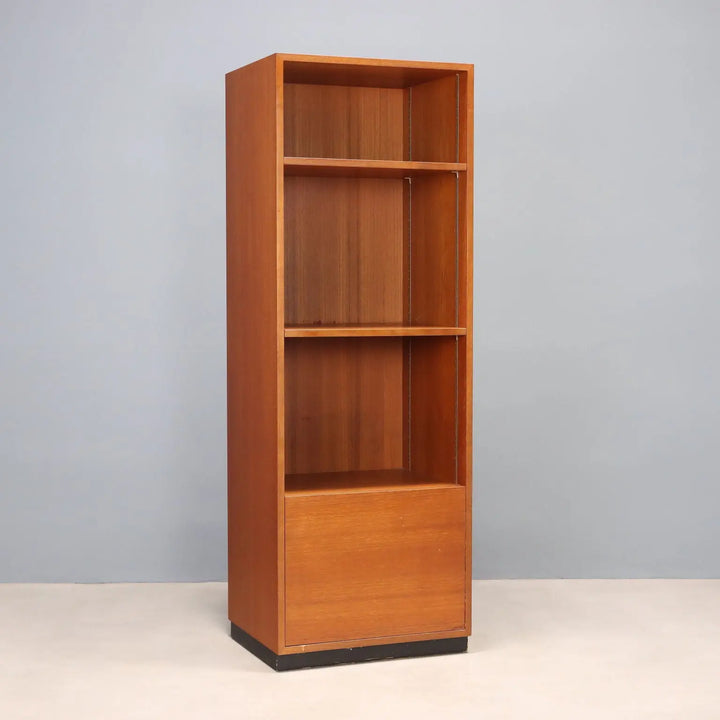 Vintage Bookcase Zingg-Lamprecht Teak Veneer Design 1960s