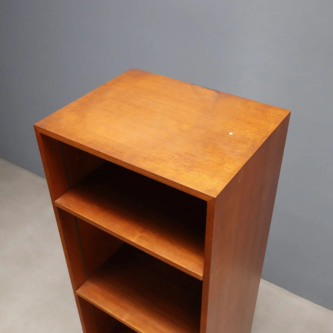 Vintage Bookcase Zingg-Lamprecht Teak Veneer Design 1960s