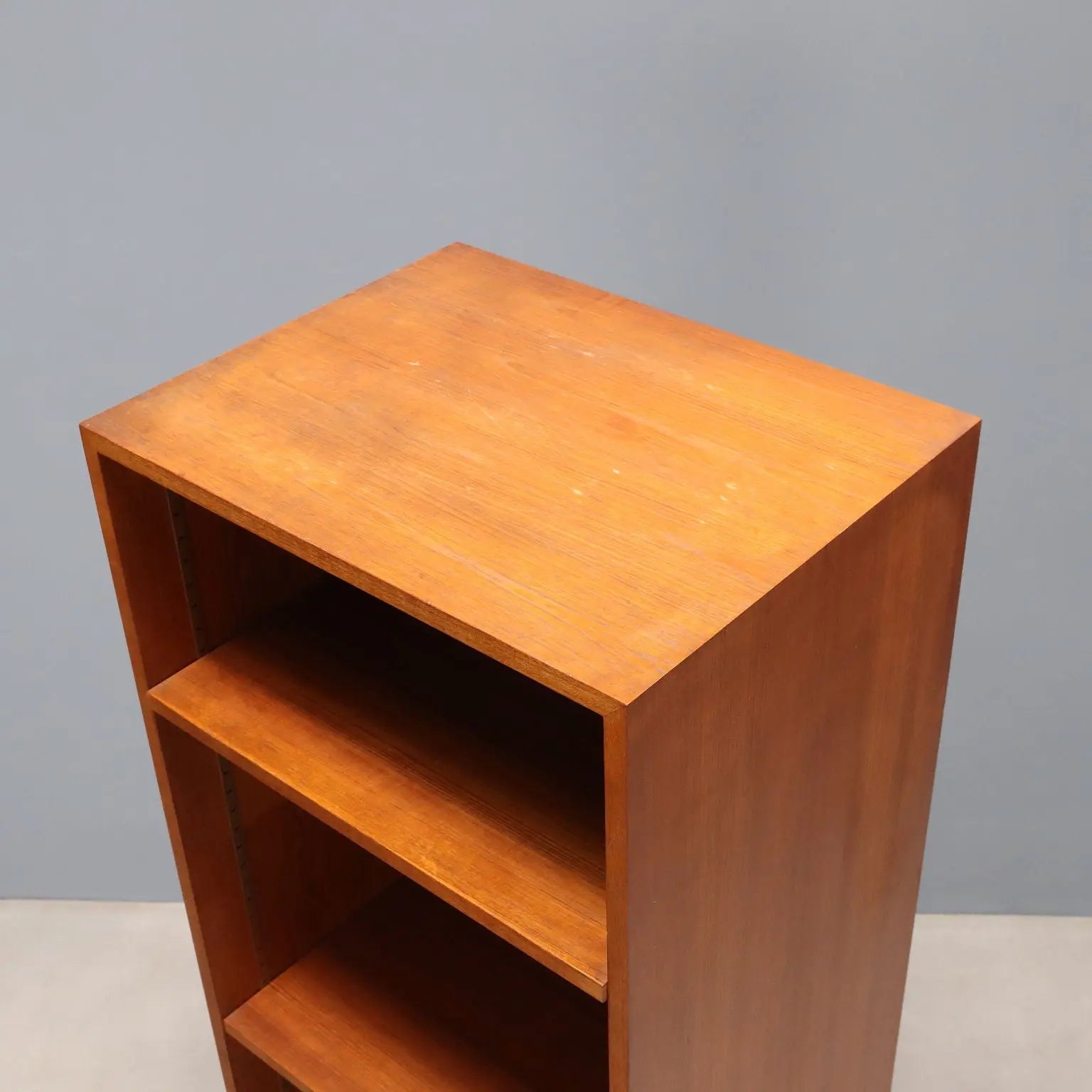 Vintage Bookcase Zingg-Lamprecht Zurich Teak Veneer Design 1960s