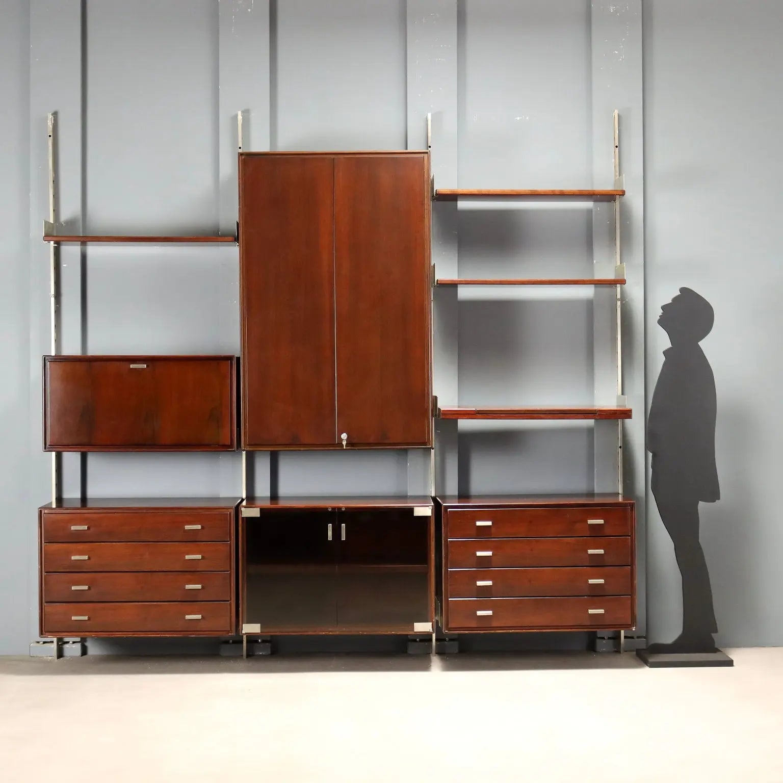 Gianni Moscatelli Bookshelf for Formanova 1970s