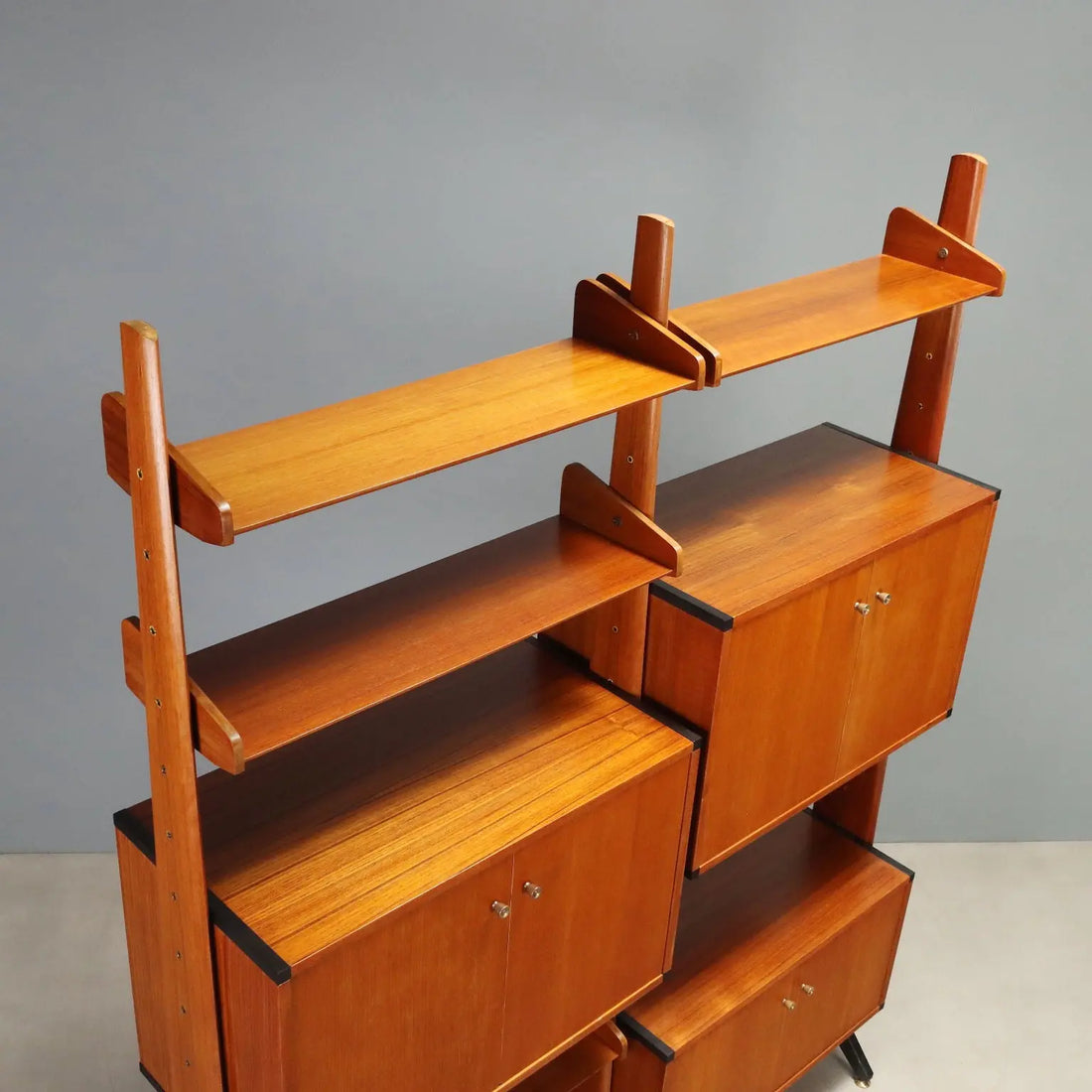 Vintage Bookcase AV Arredamenti Contemporanei Italy 1960s