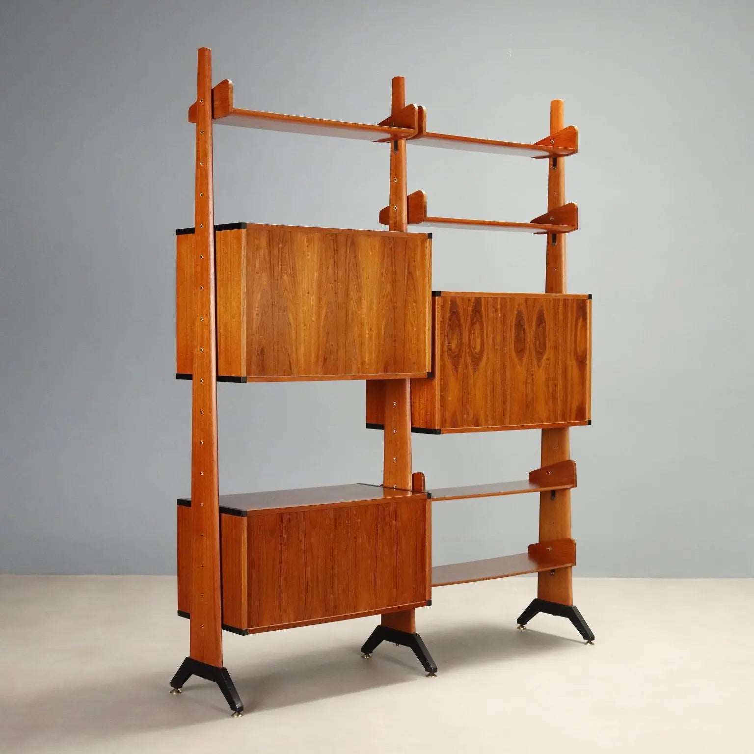 Vintage Bookcase AV Arredamenti Contemporanei Italy 1960s