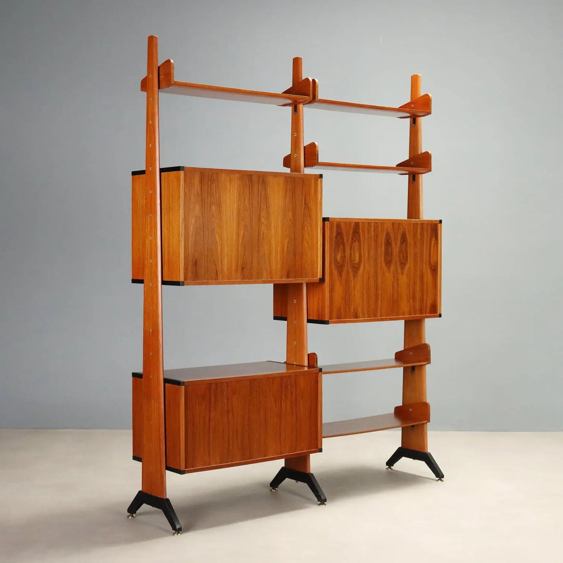 Vintage Bookcase AV Arredamenti Contemporanei Italy 1960s