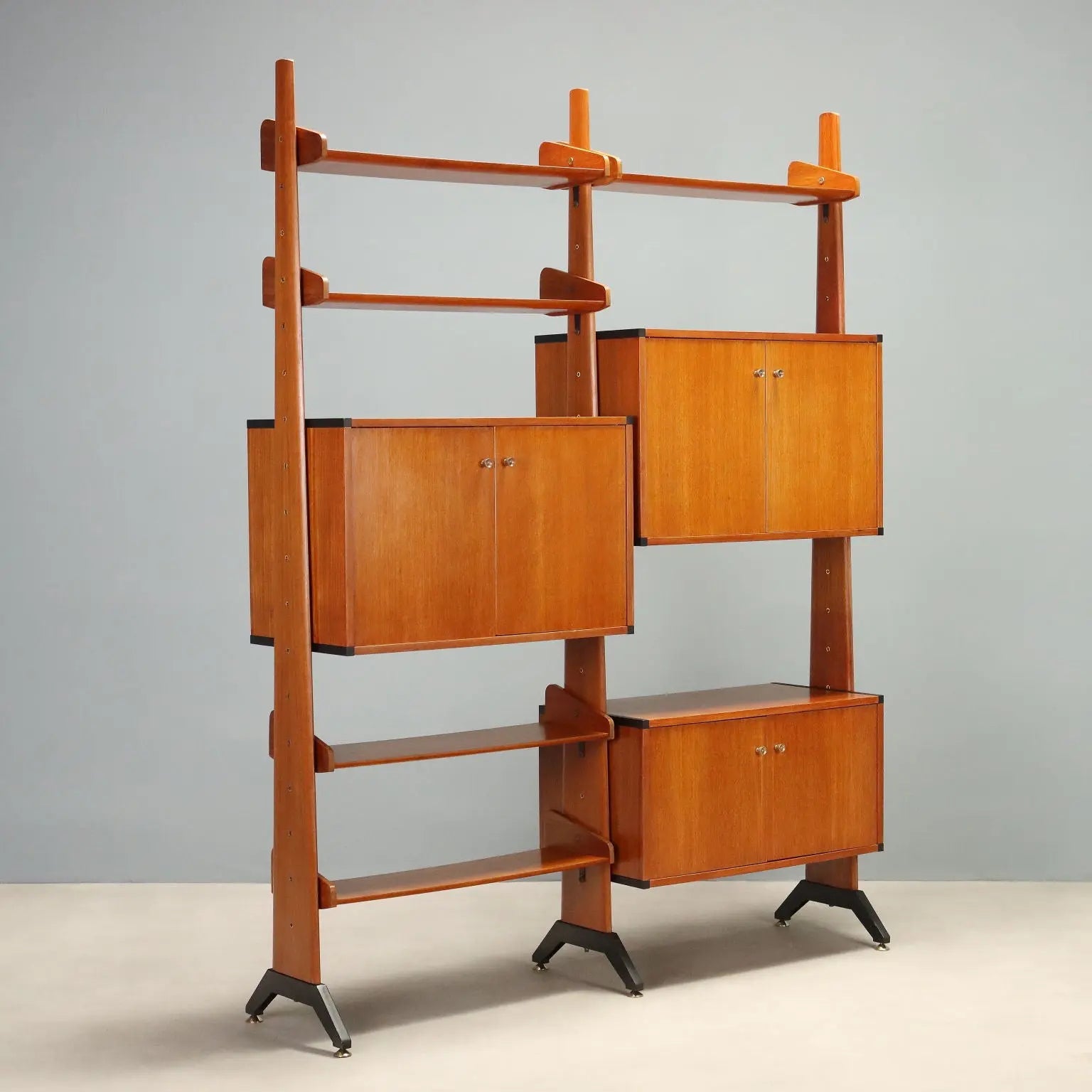 Vintage Bookcase AV Arredamenti Contemporanei Italy 1960s