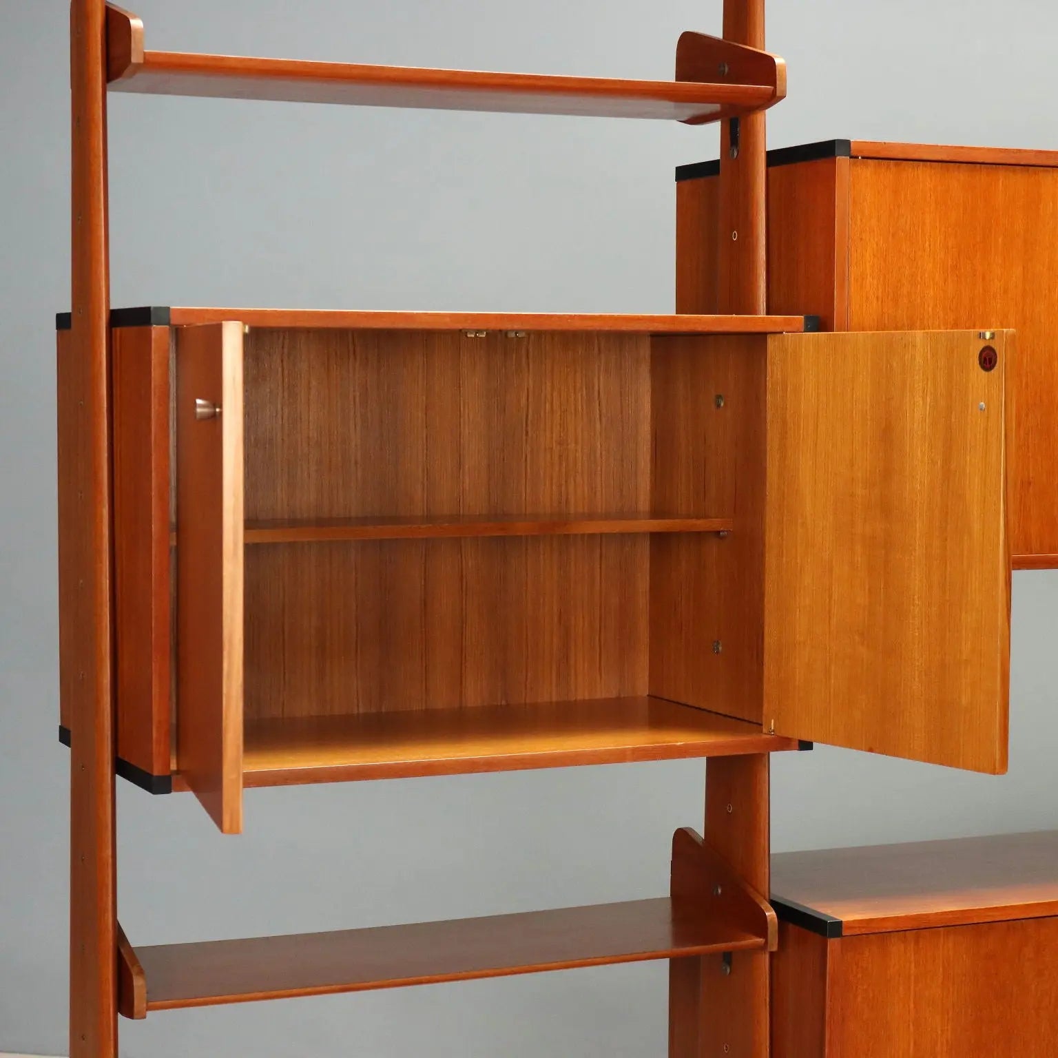 Vintage Bookcase AV Arredamenti Contemporanei Italy 1960s