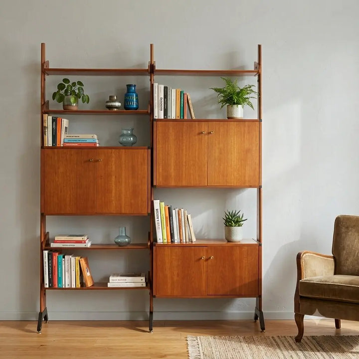 Vintage Bookcase AV Arredamenti Contemporanei Italy 1960s