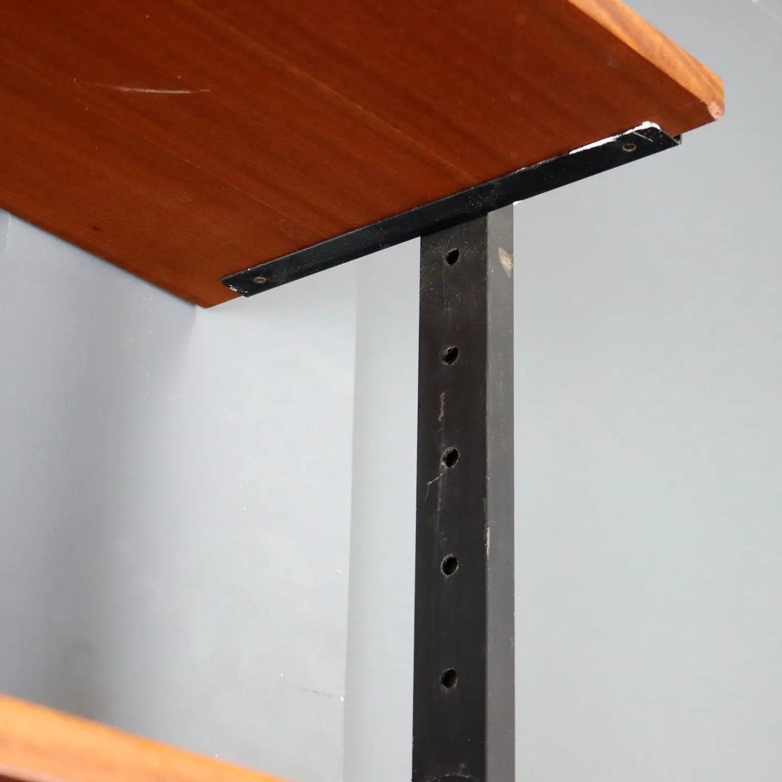 1960s Mahogany and Brass Bookcase