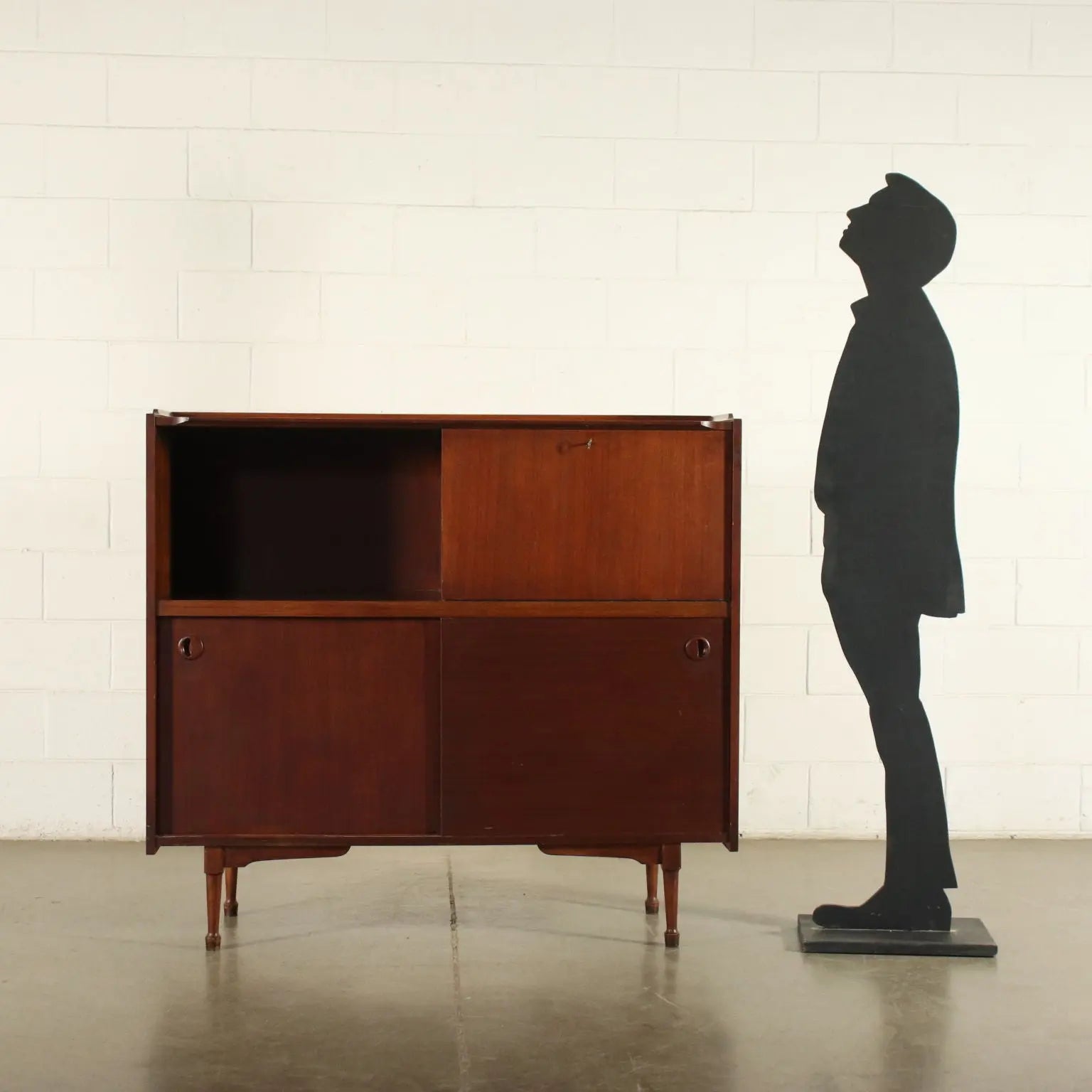 Highboard Teak Veneer Italy 1960s | Modernism | Furnitures