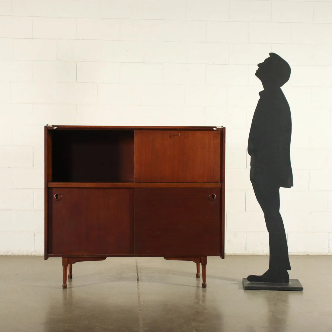 Highboard Teak Veneer Italy 1960s | Modernism | Furnitures