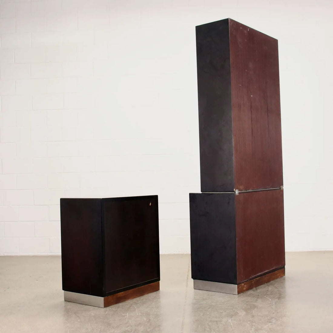 Formanova Modular Furniture Rosewood Glass Italy 1970s | Modernism | Furnitures