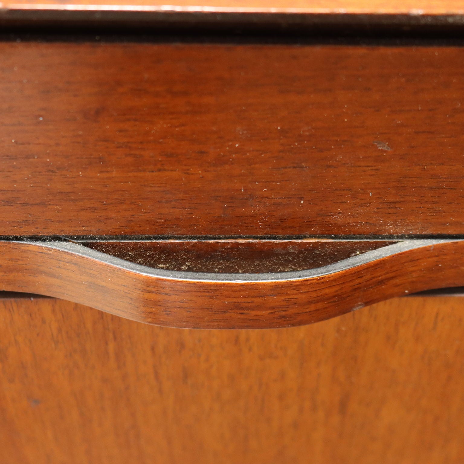 Vintage Cupboard Teak Veneer 4 Drawers Italy 1960s | Modernism  Furnitures