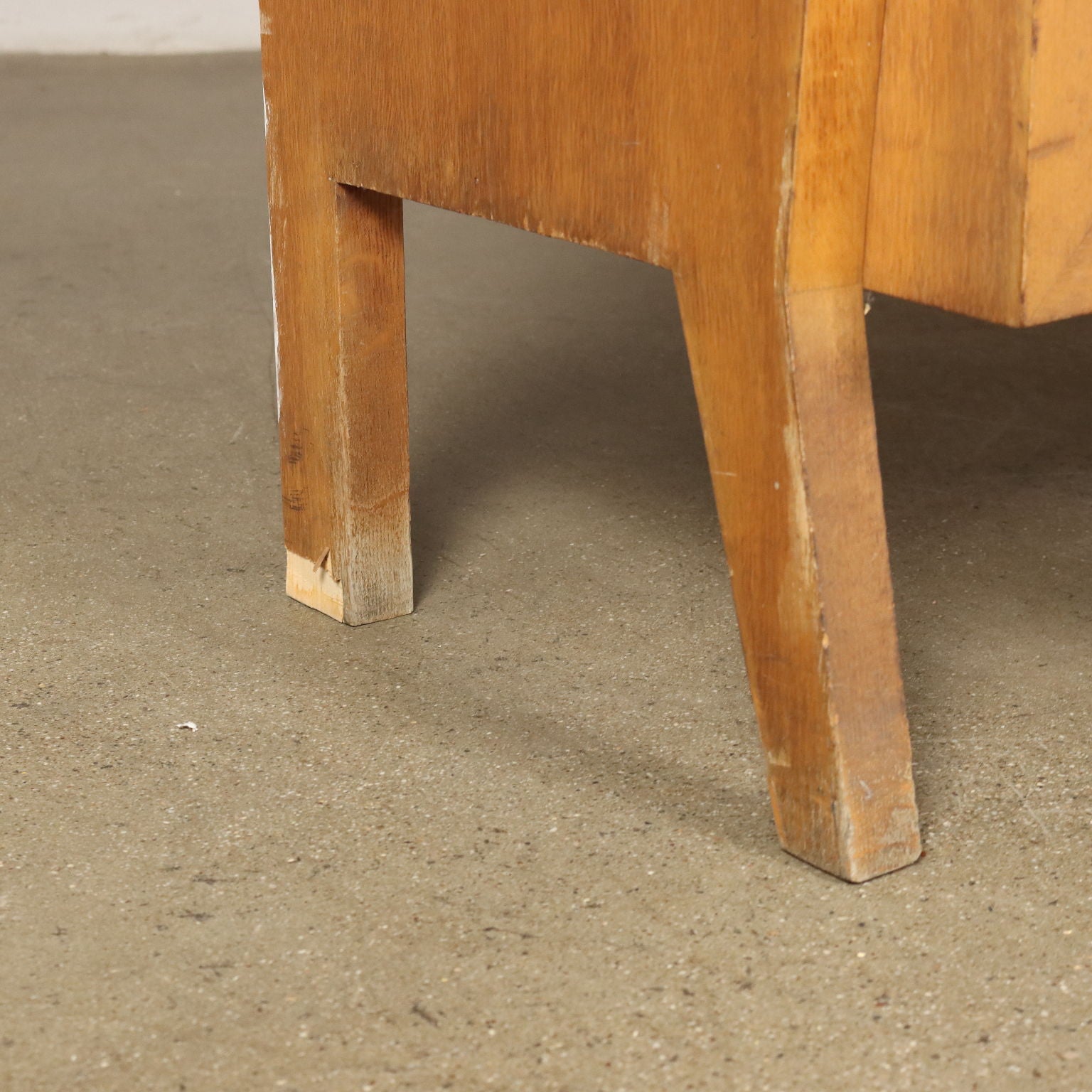 Vintage Bookcase from the 1950s Oak Veneered Wood Glass | Modernism  Bookcases