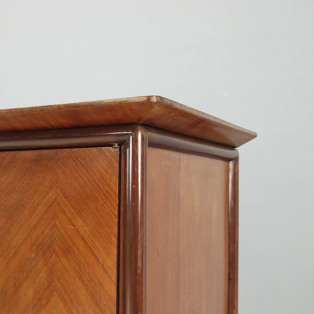 Vintage Cupboard Design Ico Parisi Ebony Painted Wood 1950s