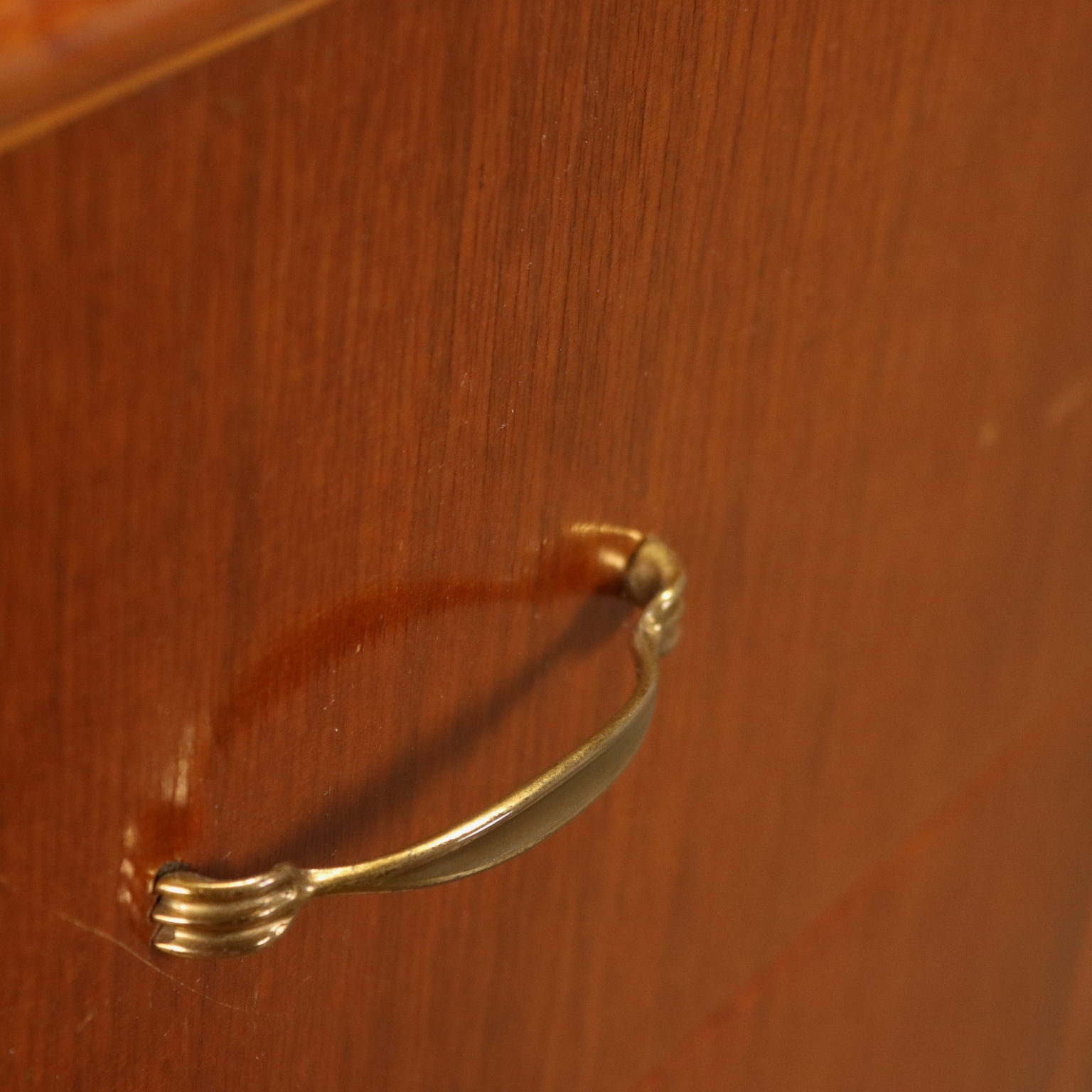 Vintage Chest of Drawers from the 50s-60s Teak Veneered Glass | Modernism  Furnitures