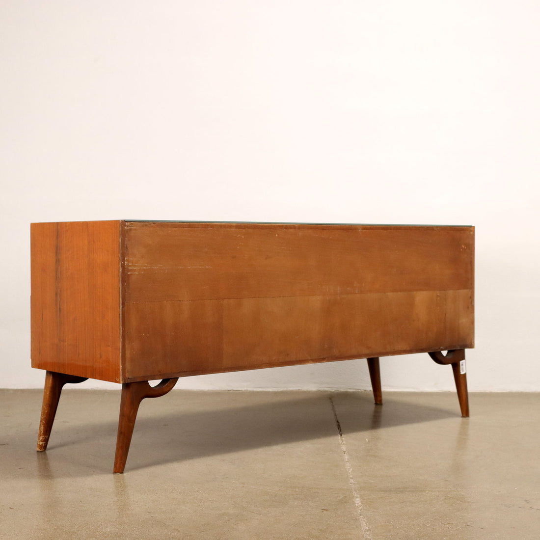 Vintage Chest of Drawers from the 50s-60s Teak Veneered Glass | Modernism  Furnitures