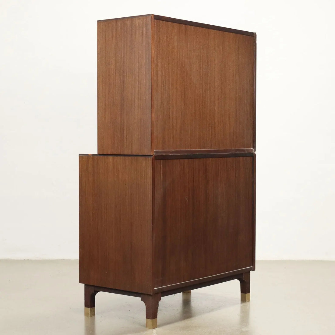 Vintage Cupboard from the 1960s Aluminium Exotic Wood | Modernism | Furnitures