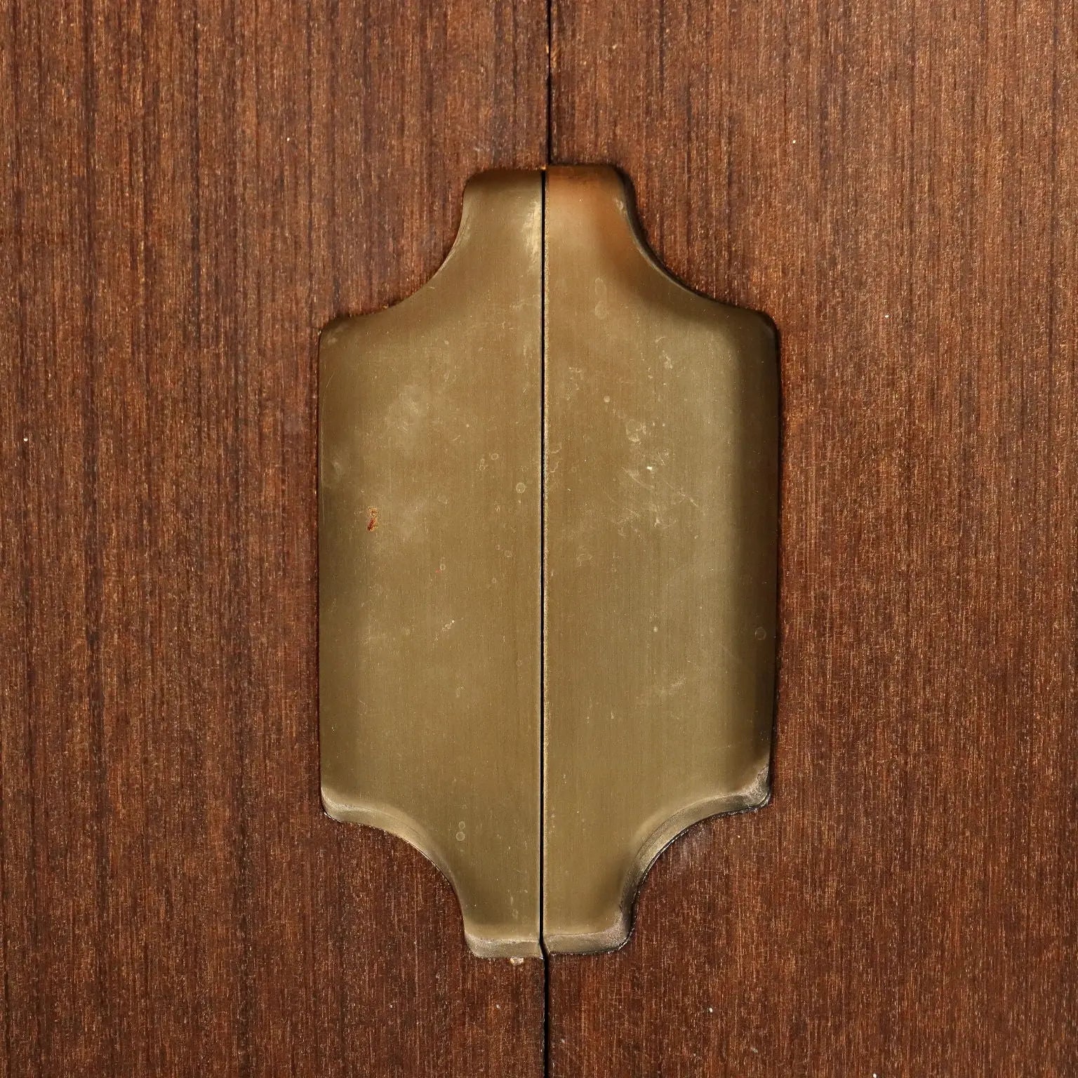 Vintage Cupboard from the 1960s Aluminium Exotic Wood | Modernism | Furnitures