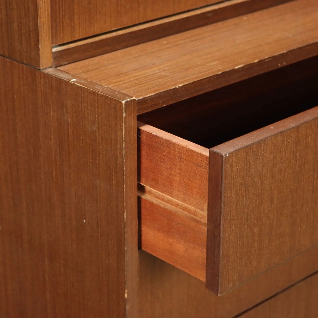 Vintage Cabinet from the 1960s Aluminium Exotic Wood Veneer | Modernism | Furnitures