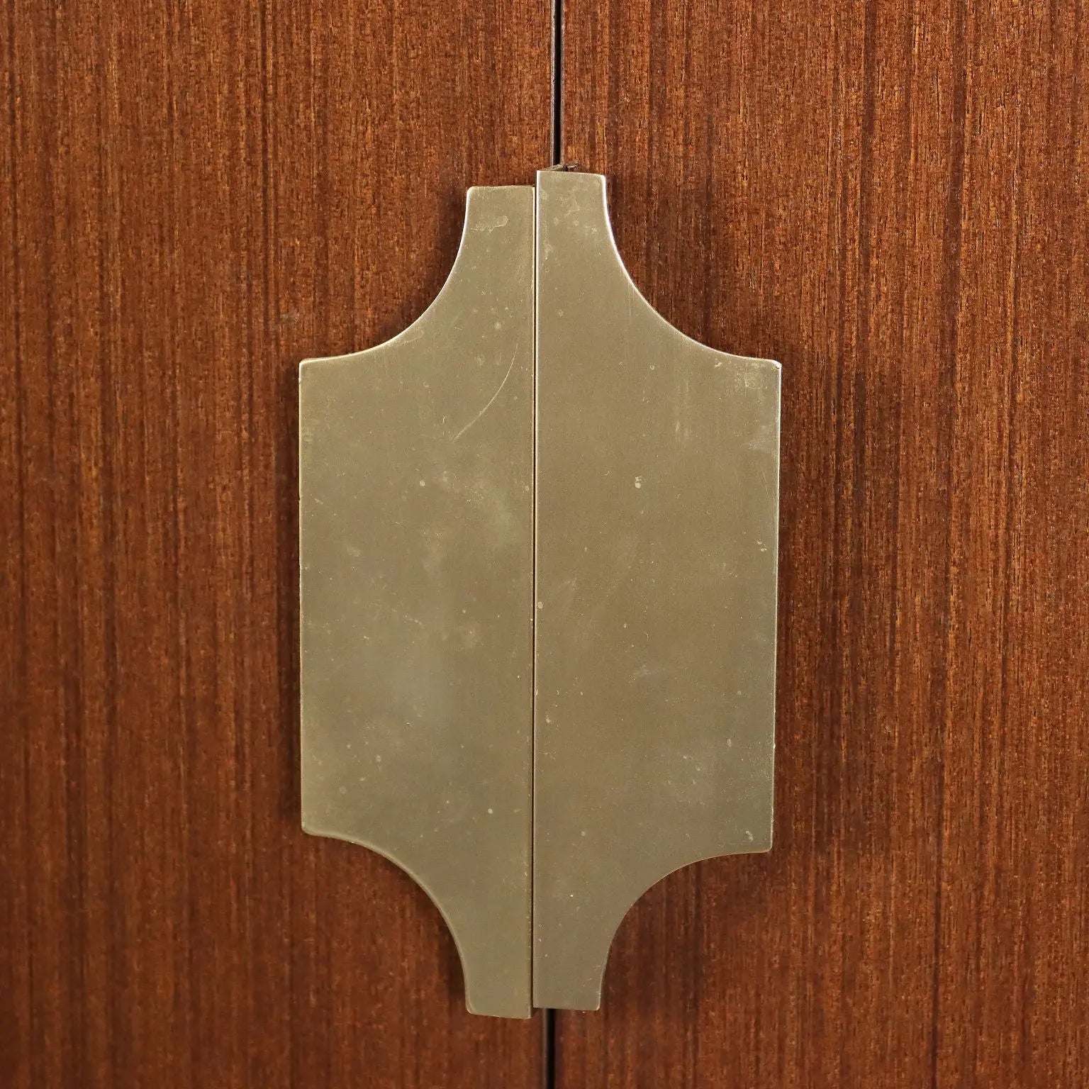 Vintage Cabinet from the 1960s Aluminium Exotic Wood Veneer | Modernism | Furnitures