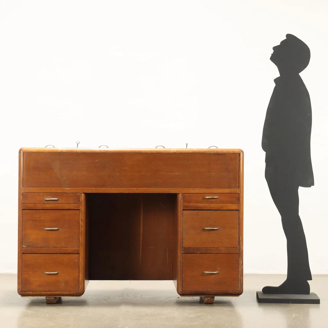 Vintage 1950s Cabinet with Compartment Sessile Oak Veneer | Modernism | Furnitures
