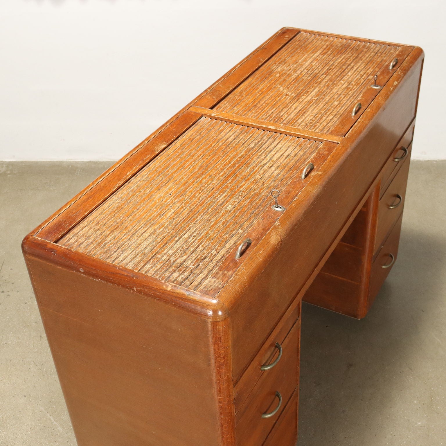 Vintage 1950s Cabinet with Compartment Sessile Oak Veneer | Modernism  Furnitures