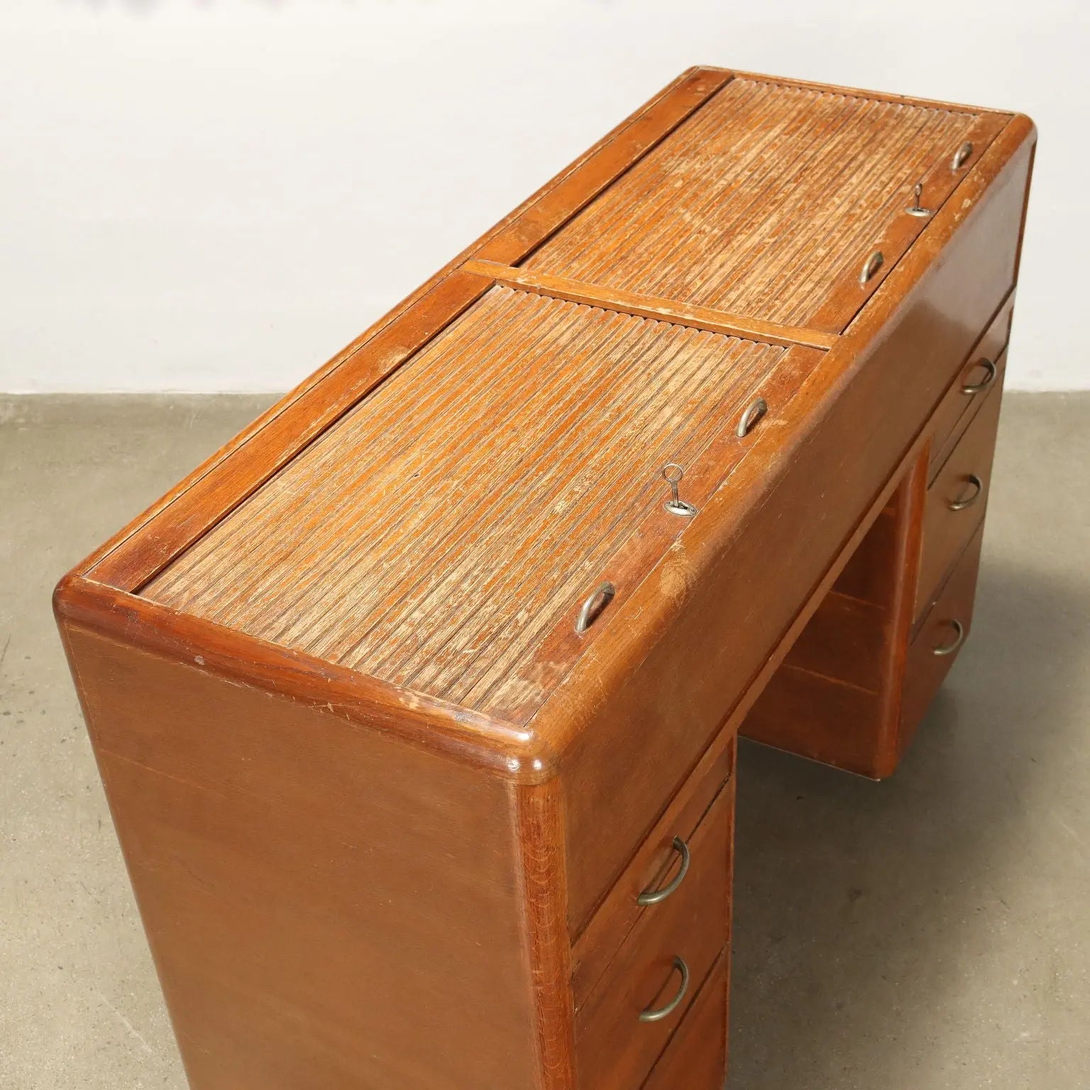 Vintage 1950s Cabinet with Compartment Sessile Oak Veneer | Modernism | Furnitures