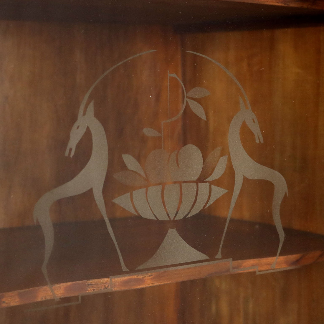 Vintage 1920s-30s Display Cabinet Walnut Italy | Modernism  Furnitures