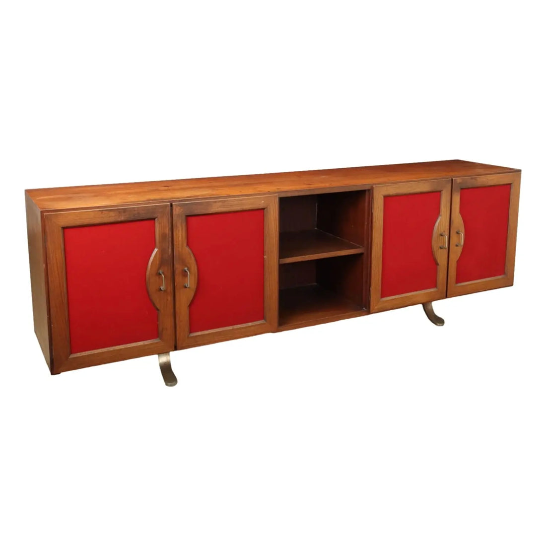 Vintage Sideboard S. Mazza Attr. Exotic Wood Veneer 1960s | Modernism | Furnitures