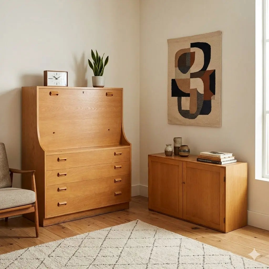 Søborg Møbelfabrik Cabinet Vintage Design Borge Mogensen 1960s-70s | Modernism | Furnitures
