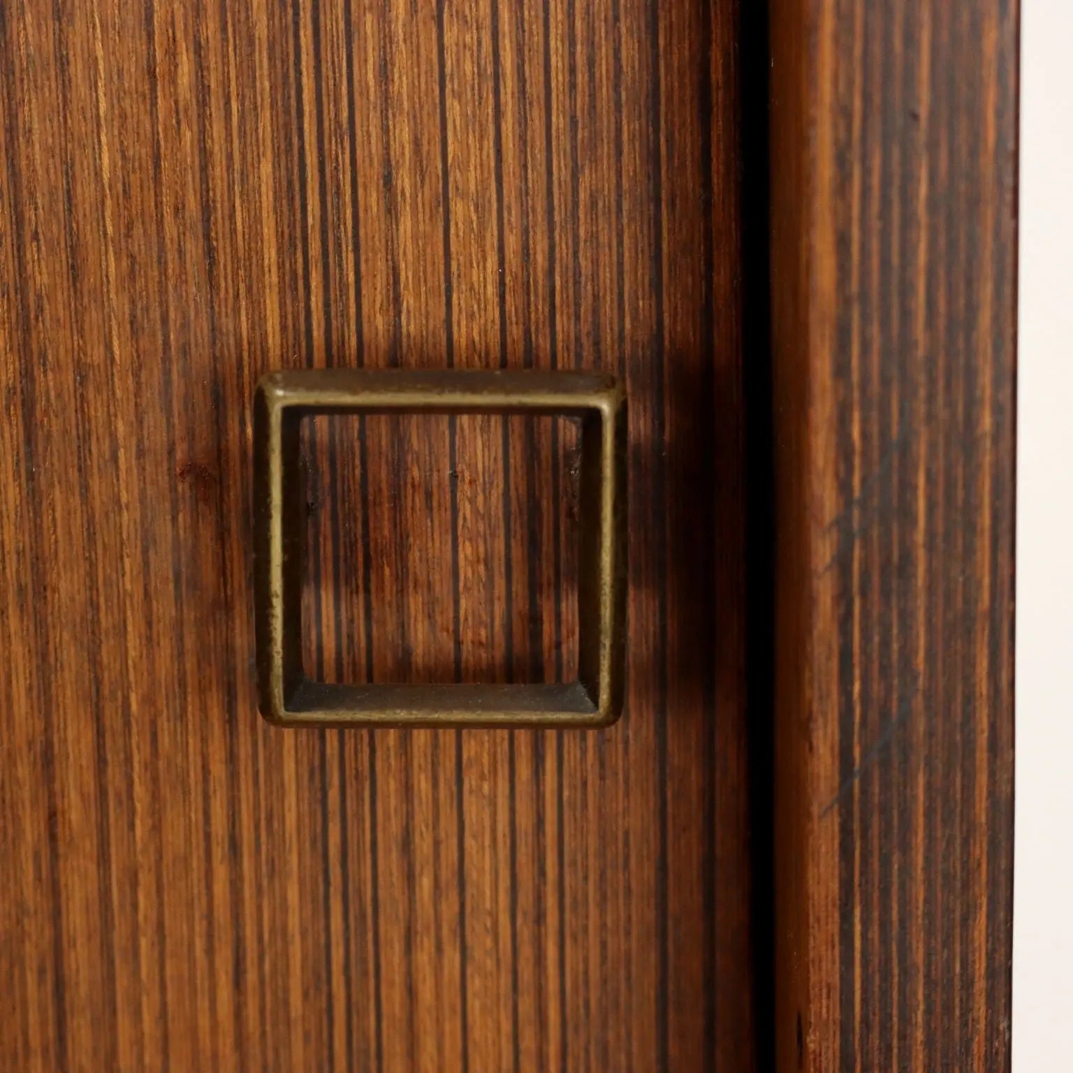 Vintage Cupboard Exotic Wood Veneer Italy 1960s | Modernism | Furnitures