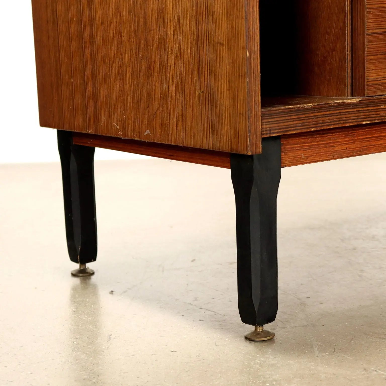 Vintage Cupboard Exotic Wood Veneer Italy 1960s | Modernism | Furnitures