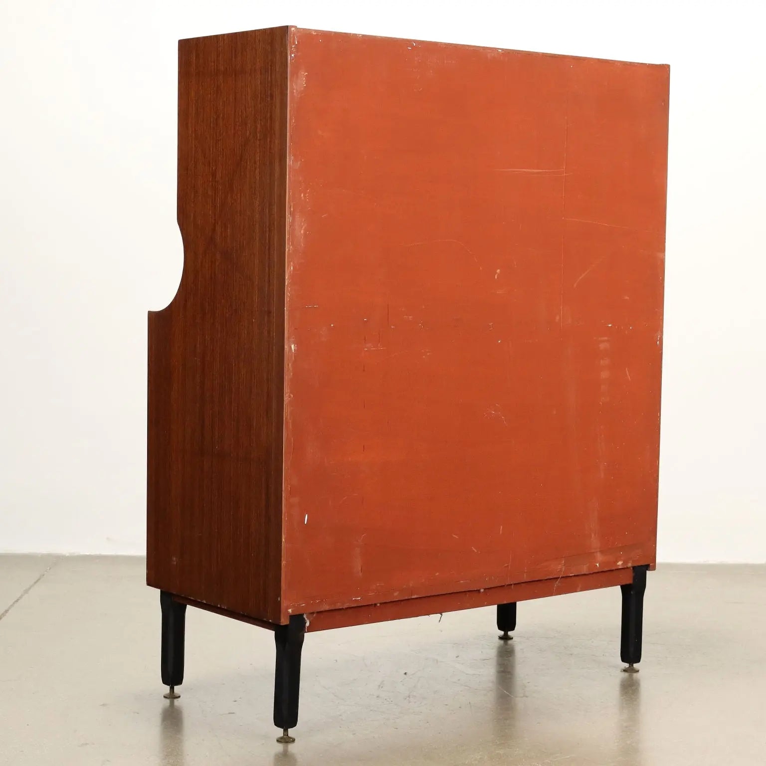 Vintage Cupboard Exotic Wood Veneer Italy 1960s | Modernism | Furnitures