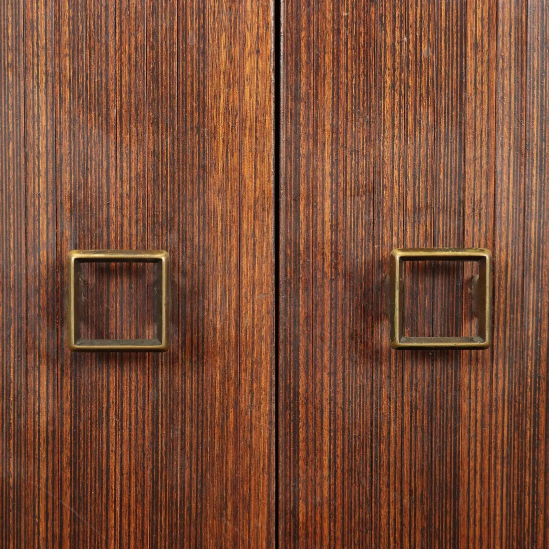 Vintage 1960s Cupboard Exotic Wood Veneer Italy | Modernism | Furnitures
