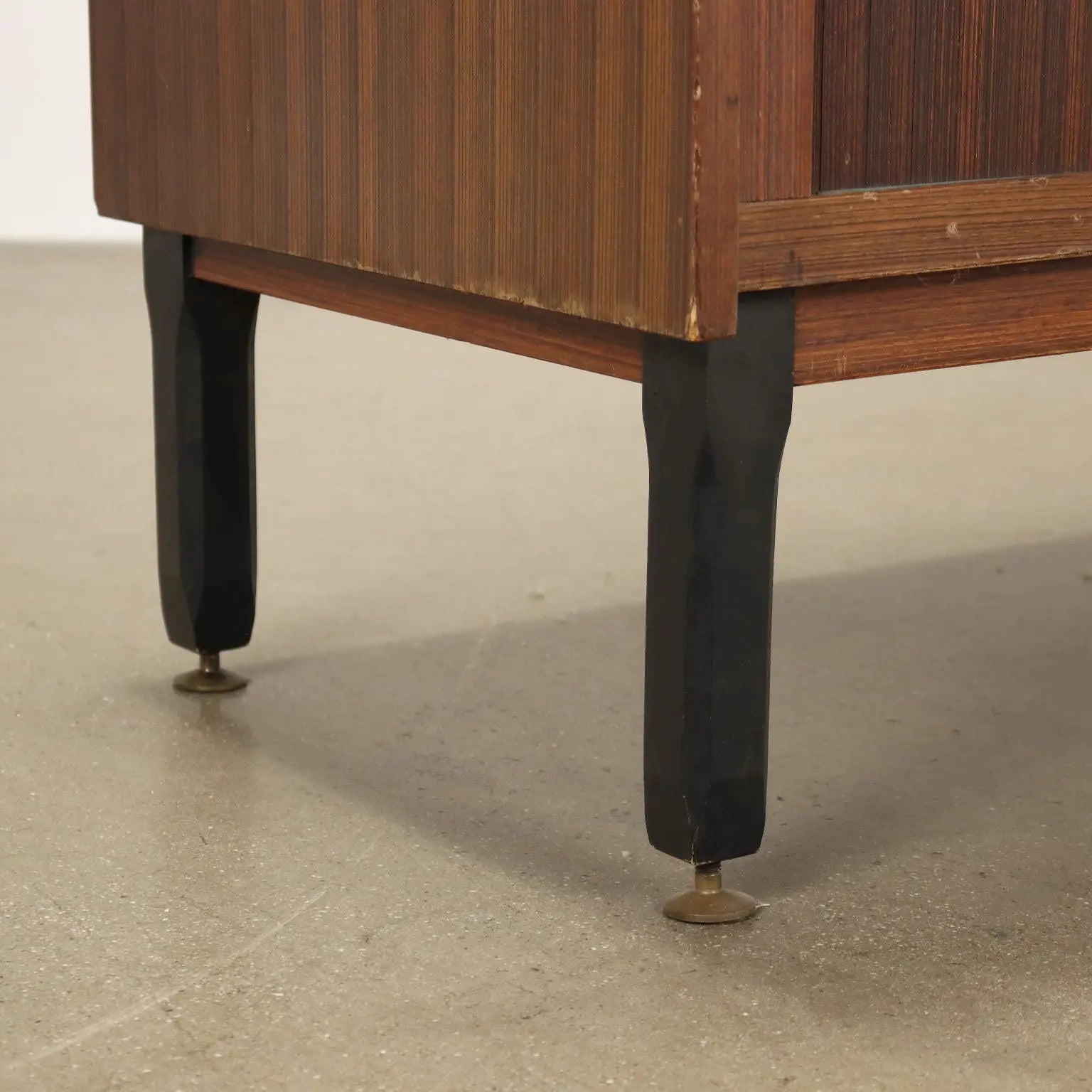 Vintage 1960s Cupboard Exotic Wood Veneer Italy | Modernism | Furnitures