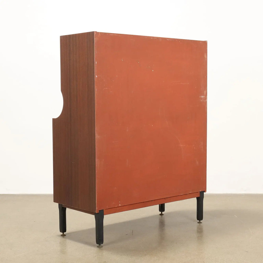 Vintage 1960s Cupboard Exotic Wood Veneer Italy | Modernism | Furnitures