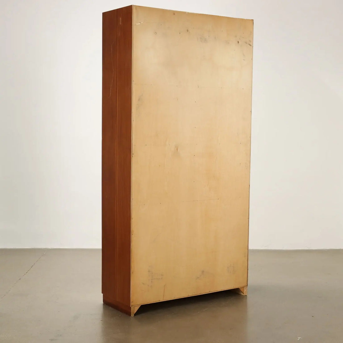Vintage 1960s Cabinet Mahogany Veneer Aluminium | Modernism | Furnitures