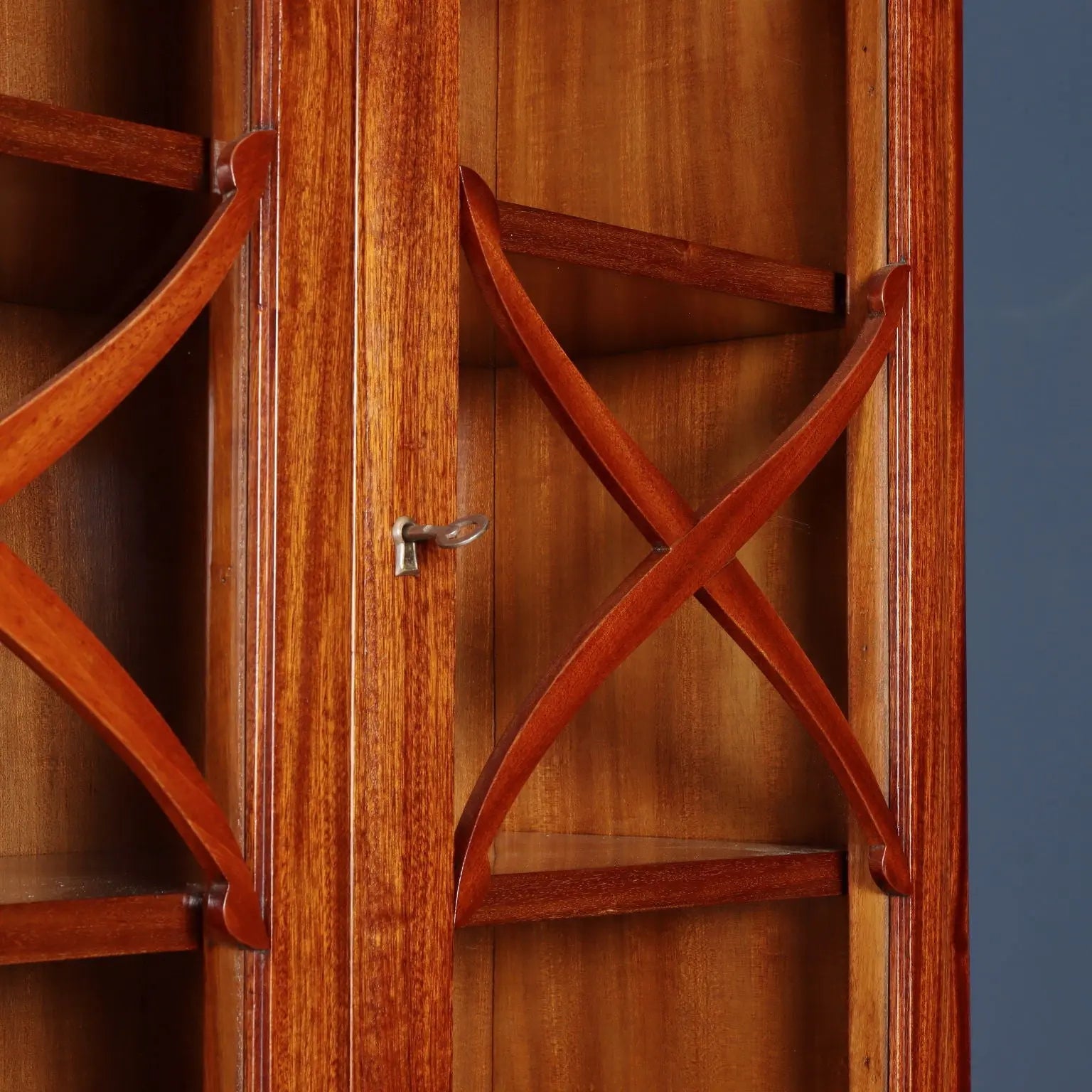Vintage Trumeau Mahogany Wood Veneer Italy 1950s | Modernism  Furnitures