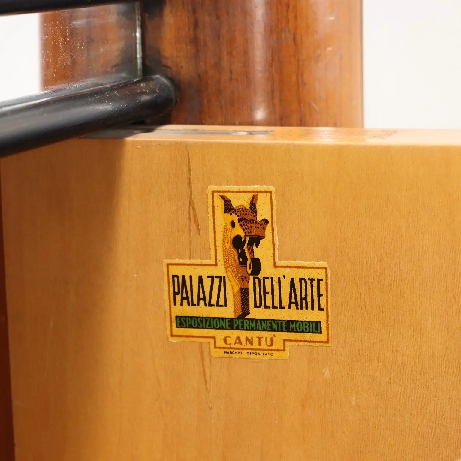 Vintage Cabinet Palazzi dell'Arte Cantù Walnut Veneer Italy 1940s | Modernism | Furnitures