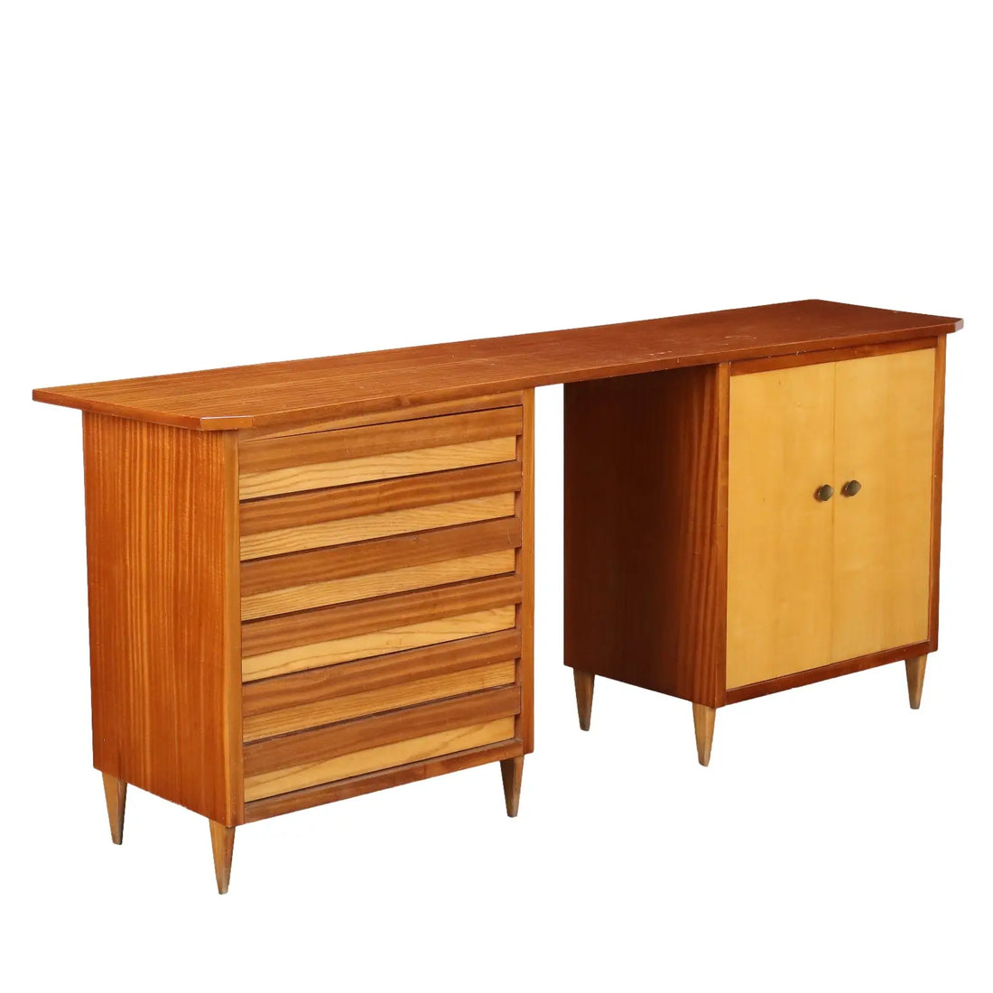 Vintage Cabinet Maple Mahogany Italy 1950s-1960s | Modernism | Furnitures