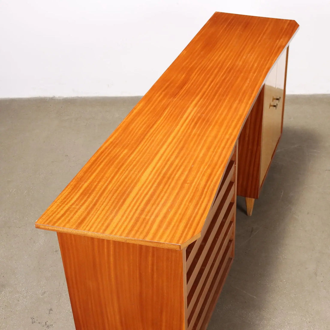 Vintage Cabinet Maple Mahogany Italy 1950s-1960s | Modernism | Furnitures