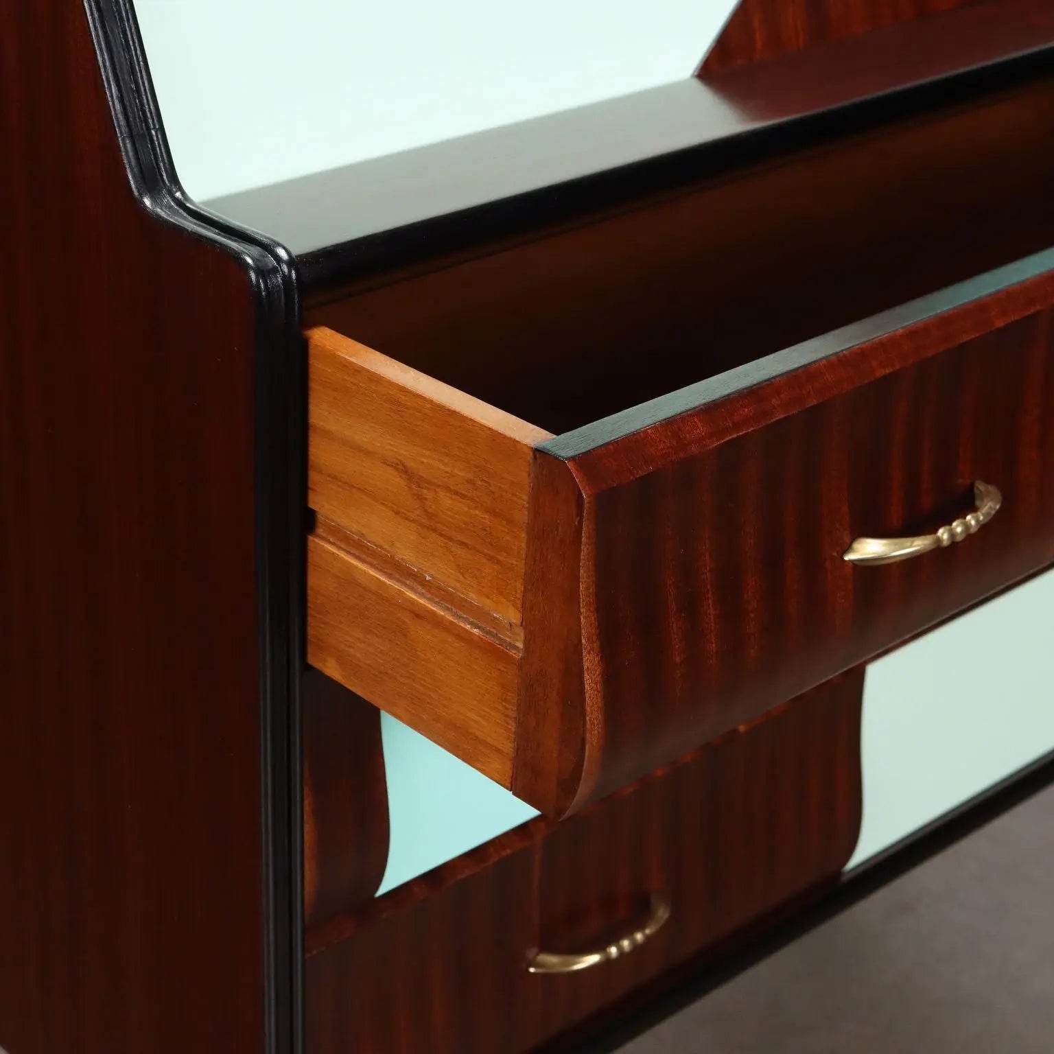 Vintage Cabinet Prisma Collection Laminate Brass 1950s-60s | Modernism | Furnitures