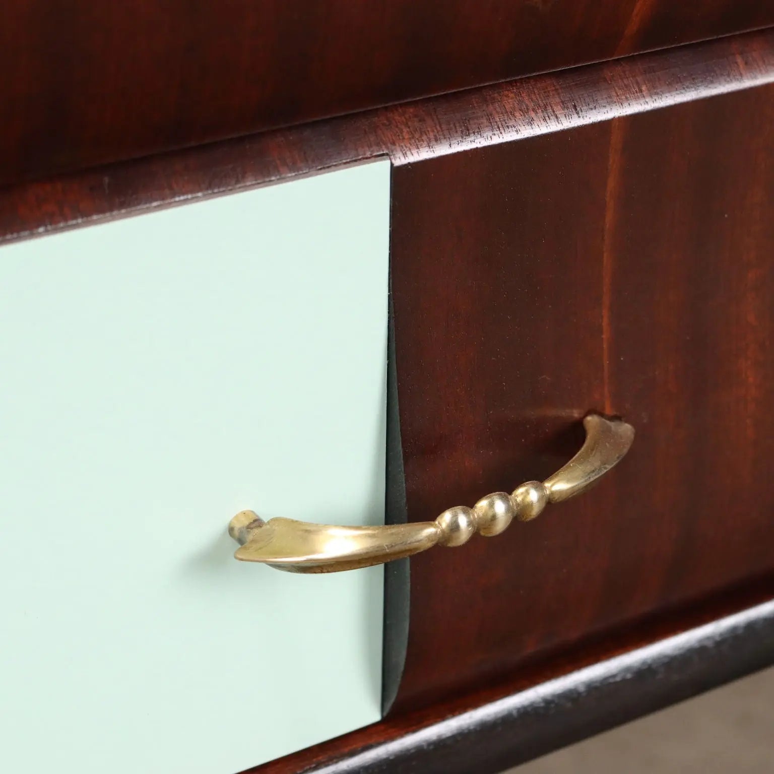 Vintage Cabinet Prisma Collection Laminate Brass 1950s-60s | Modernism | Furnitures